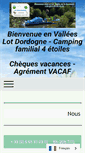 Mobile Screenshot of camping-les-trois-sources.com